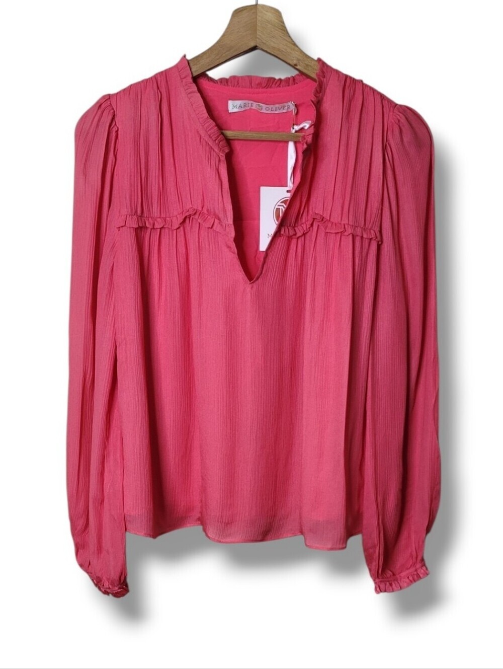 Marie Oliver Silk Blouse XS